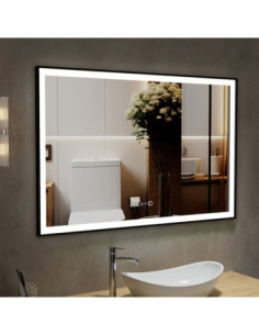 Espejo Horizontal 120 X 80 Led C-rel Hkm1003 2